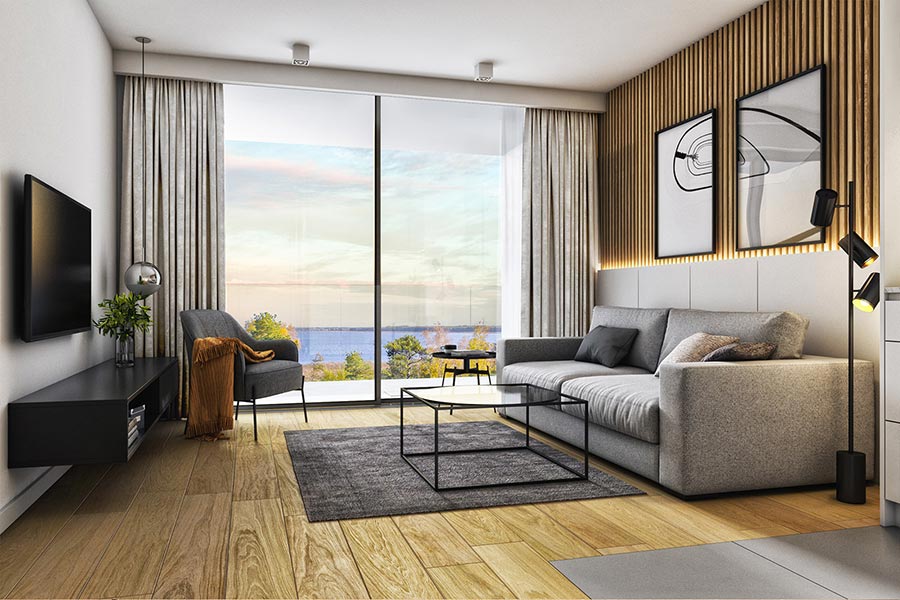 Wykończone apartamenty do kupna w Mielnie